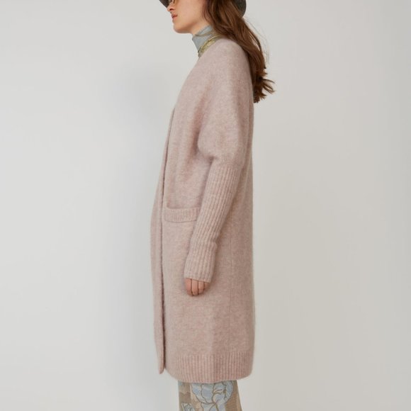 Acne Studios Raya Mohair long cardigan kimono - Picture 3 of 11